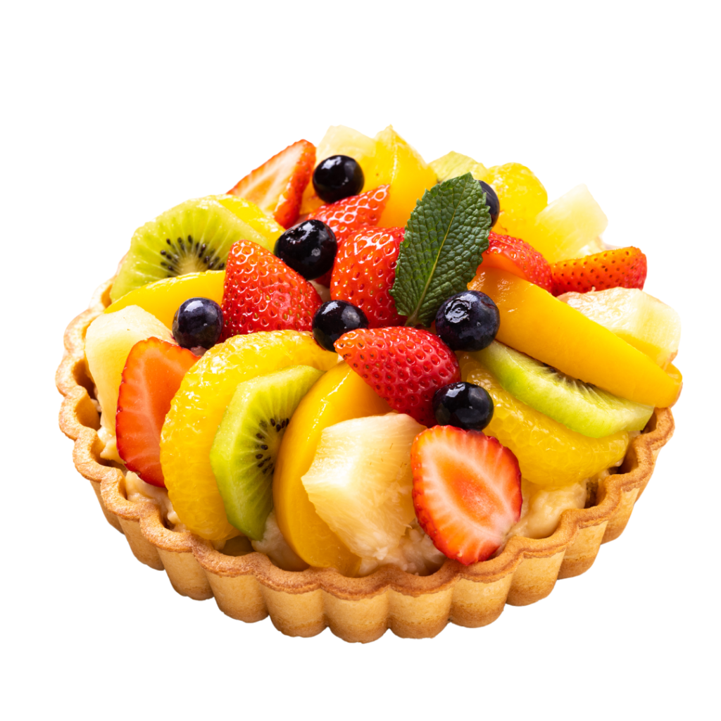 Vegan fruit tart from £5.99